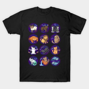 Cats of the Zodiac T-Shirt